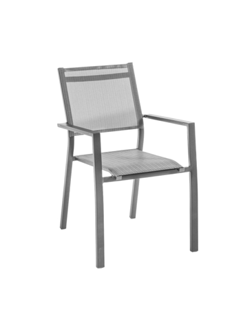 Visuel 1 du produit Fauteuil Malo en aluminium - 56 x 87 x 59 cm