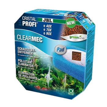 Visuel 1 du produit Pad de filtration ClearMec Plus pour aquarium, anti-nitrates - JBL CristalProfi - modèle e401-2/701-2/901-2