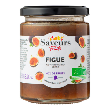 Visuel 1 du produit Confiture extra de figue bio Saveurs fruits - 320 g