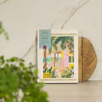 Visuel 1 du produit Peinture à diamanter Surfboards Petit Diamond by La Petite Épicerie - 25,5 x 33 cm