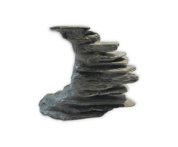 Visuel 1 du produit Décoration pour aquarium coloris gris Gioiashrimp OvooStone - Taille XS