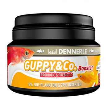 Visuel 1 du produit Boosteur pour guppy & Co enrichi, DENNERLE, Booster - contenances 42g et 100ml
