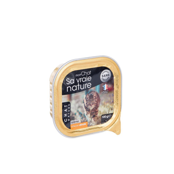 Visuel 1 du produit Terrine pour chat sénior à la volaille Sa vraie nature - 100 g