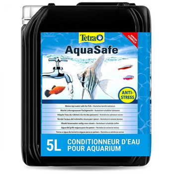 Visuel 1 du produit Conditionneur d'eau anti-chlore et métaux lourds, TETRA Aquasafe - 5L