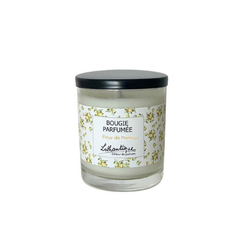 Visuel 1 du produit Bougie en verre transparent Lothantique L’éditeur de parfums senteur Fleur de Menton - 160 g