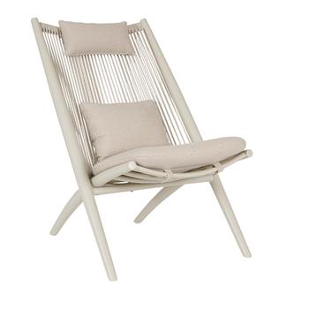 Visuel 1 du produit Fauteuil lounge Aloha alu/corde