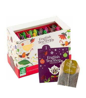 Visuel 1 du produit Calendrier de l'Avent à Cartes Bio 25 sachets Englishtea - 45 g