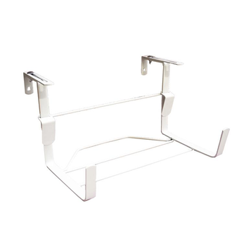 Visuel 1 du produit Support de jardinière universel large en métal blanc 35 cm