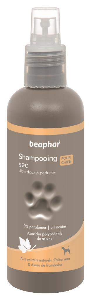 Visuel 1 du produit Spray shampooing sec premium pour chien Beaphar - 200 ml
