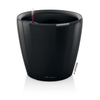 Visuel 1 du produit Pot à réserve d'eau Classico coloris noir en plastique - Ø 22 x 20 cm