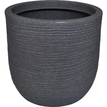 Visuel 1 du produit Pot rond Granit gris Ø 45 x 43 cm de 55 L