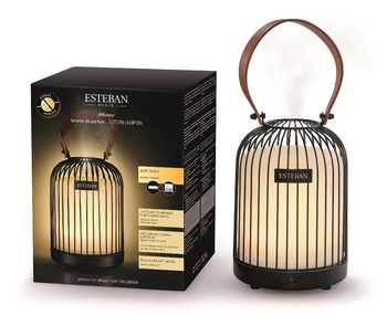 Visuel 1 du produit Diffuseur de parfum en verre noir Esteban Edition Lampion