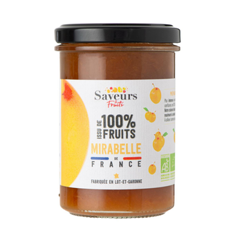 Visuel 1 du produit Préparation 100% fruits mirabelle de lorraine Saveurs fruits - 230 g