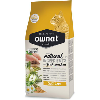 Visuel 1 du produit Croquette pour chat adulte Classic Daily Care Ownat - 15 kg