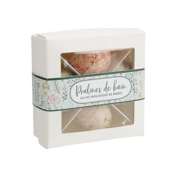 Visuel 1 du produit Coffret de 4 pralines de bain Art Grafik - 4 x 50 g