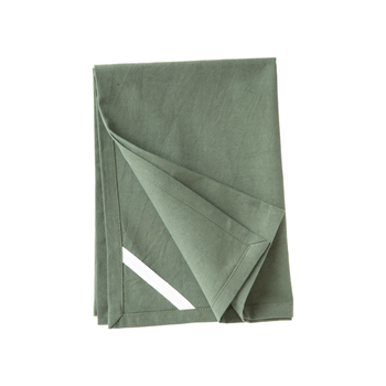Visuel 1 du produit Torchon uni vert en coton - 50 x 70 cm