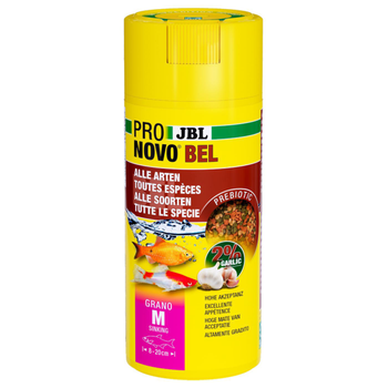 Visuel 1 du produit Granulés pour poissons d'aquarium JBL Bel Grano M Click - 250 ml