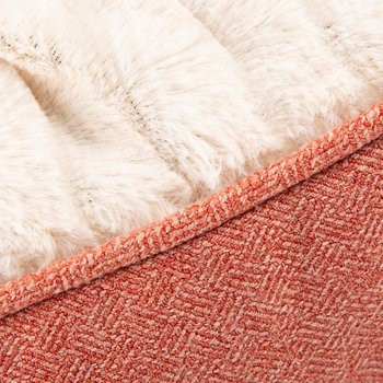 Visuel 1 du produit Couchage pour chien coloris orange coussin Scruffs Ellen - Taille M 82 x 58 cm