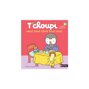 Visuel 1 du produit Le livre " T'choupi veut tout faire tout seul " aux Éditions Nathan