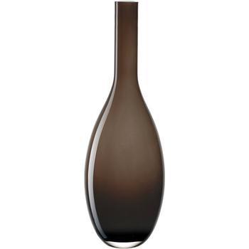 Visuel 1 du produit Vase en verre beige Beauty grand modèle - 39 cm