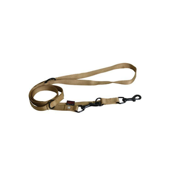 Visuel 1 du produit Laisse chien dressage 3pt 20 mm / 200 cm beige