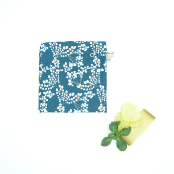 Visuel 1 du produit Pochette à sandwich en coton Oeko-Tex Alterosac taille S – 17,5 x 17,5 cm