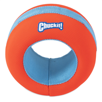 Visuel 1 du produit Jouet pour chien coloris orange Chuckit! Amphibious Mega Ball Roller