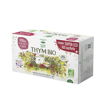 Visuel 1 du produit Infusion thym france bio Romon Nature - 100 sachets