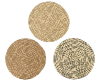 Visuel 1 du produit Set de table en corde de papier - Ø 38 x H 0,3 cm