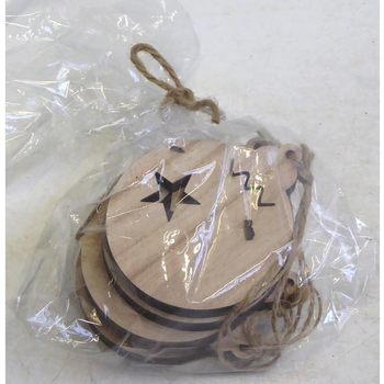 Visuel 1 du produit Sachet boules de noel bois - Le sachet