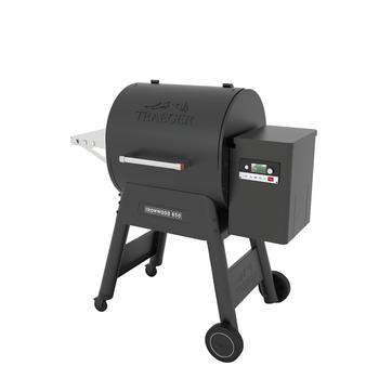 Visuel 1 du produit Barbecue électrique à pellets noir Traeger modèle IronWood 650 - 115 x 68 x 122 cm
