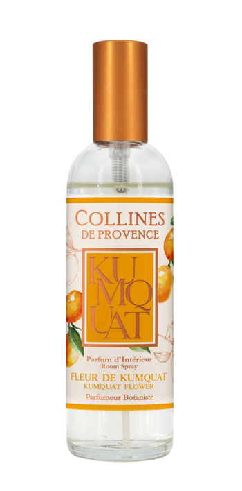 Visuel 1 du produit Parfum d'intérieur senteur fleur de kumquat Collines de Provence - 100 ml