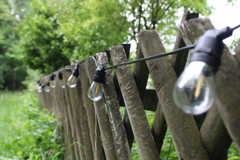 Visuel 1 du produit Guirlande Rio Grande 10 LED et USB coloris noir - 5 m