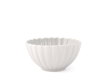 Visuel 1 du produit Bol en grès blanc Lotus - Ø 14 cm