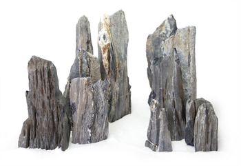 Visuel 1 du produit Décoration pour aquarium pierre stalagmit coloris gris Reptiles Planet - Taille M