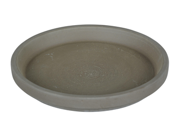 Visuel 1 du produit Soucoupe pour pot de fleurs coloris gris - Ø 18 cm