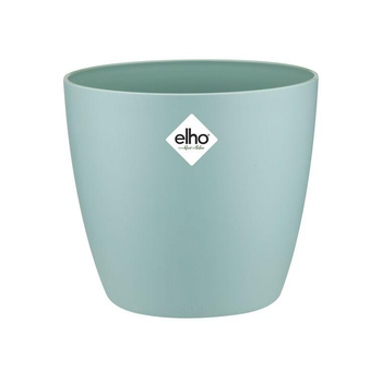 Visuel 1 du produit Cache-pot en plastique coloris vert menthe Elho Brussels M16 - Ø 16 cm