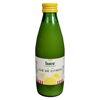 Visuel 1 du produit Jus de citron bio bouteille Luce - 250 ml
