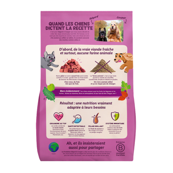 Visuel 1 du produit Croquettes pour chien adulte au chevreuil et au canard sans céréales Edgard & Cooper - 2,5 kg