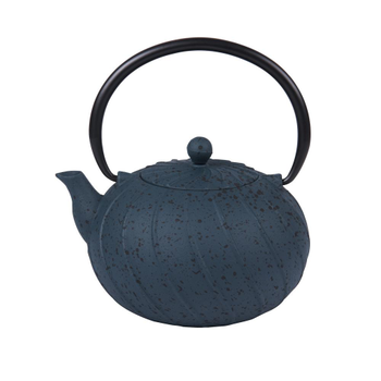 Visuel 1 du produit Théière en fonte bleue avec filtre Spirale - 1,2 L