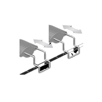 Visuel 1 du produit Support de cuve extensible, la paire, AQUATLANTIS - pour aquariums - Vendu par paire