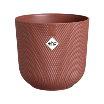 Visuel 1 du produit Cache-pot en plastique rouge toscane Elho Jazz - Ø 30 cm