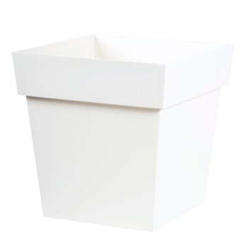 Visuel 1 du produit Pot Toscane Blanc L.39x39 x H.39 cm 38 litres