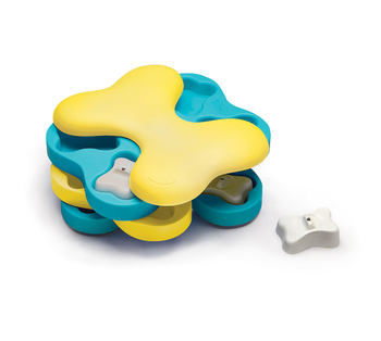 Visuel 1 du produit Jeu d'intelligence pour chien coloris multicolore Nina Ottoson Tornado niveau 2 - 4,5 x 18,8 x 7 cm