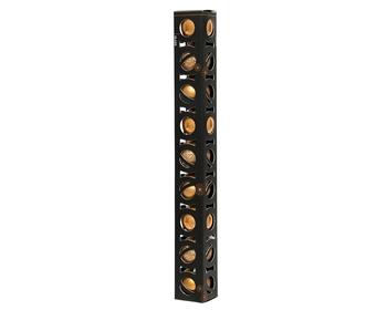 Visuel 1 du produit Boîte de 9 mini-boules de Noël en verre caramel brun - Ø 3 cm