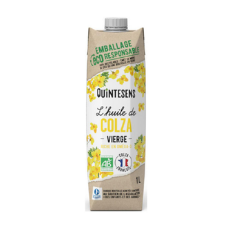 Visuel 1 du produit Huile de colza vierge bio Quintesens - 1 L