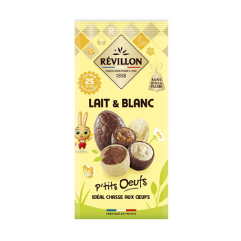 Visuel 1 du produit P’tits œufs lait et blanc Révillon - 200 g