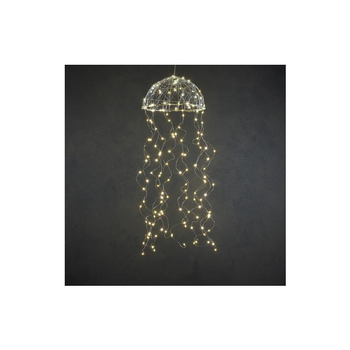 Visuel 1 du produit Suspension méduse LED à lumière fixe blanc chaud - Ø 27 cm
