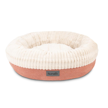 Visuel 1 du produit Couchage pour chien coloris orange corbeille ronde Scruffs Ellen - Taille XL Ø 75 cm