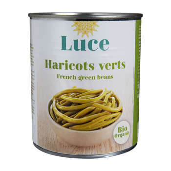 Visuel 1 du produit Haricots verts extra-fins bio Luce - 800 g